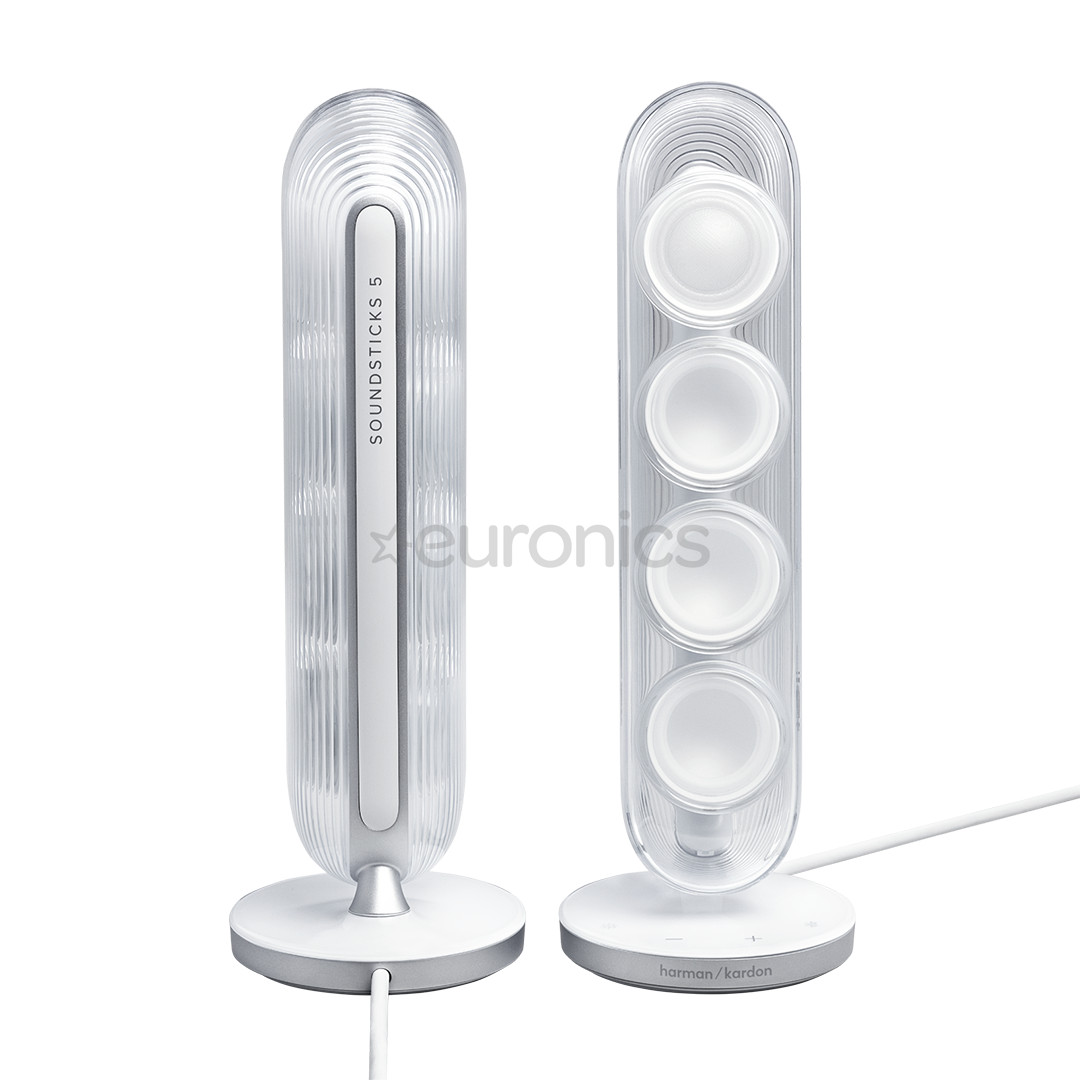 Harman Kardon SoundSticks 5, 2.1, valge - Juhtmevaba kõlar