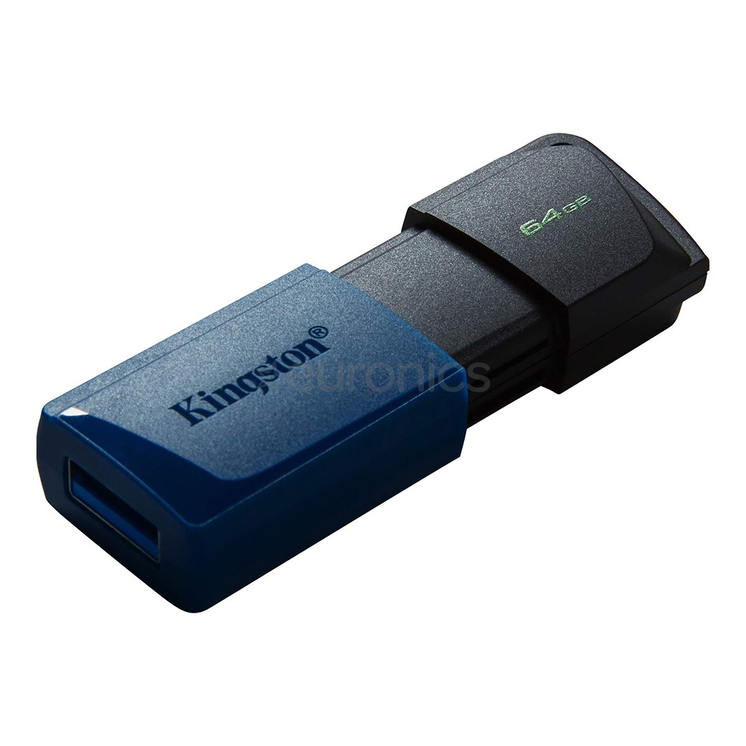 Kingston DataTraveler Exodia M, 64 GB, blue - USB flash drive