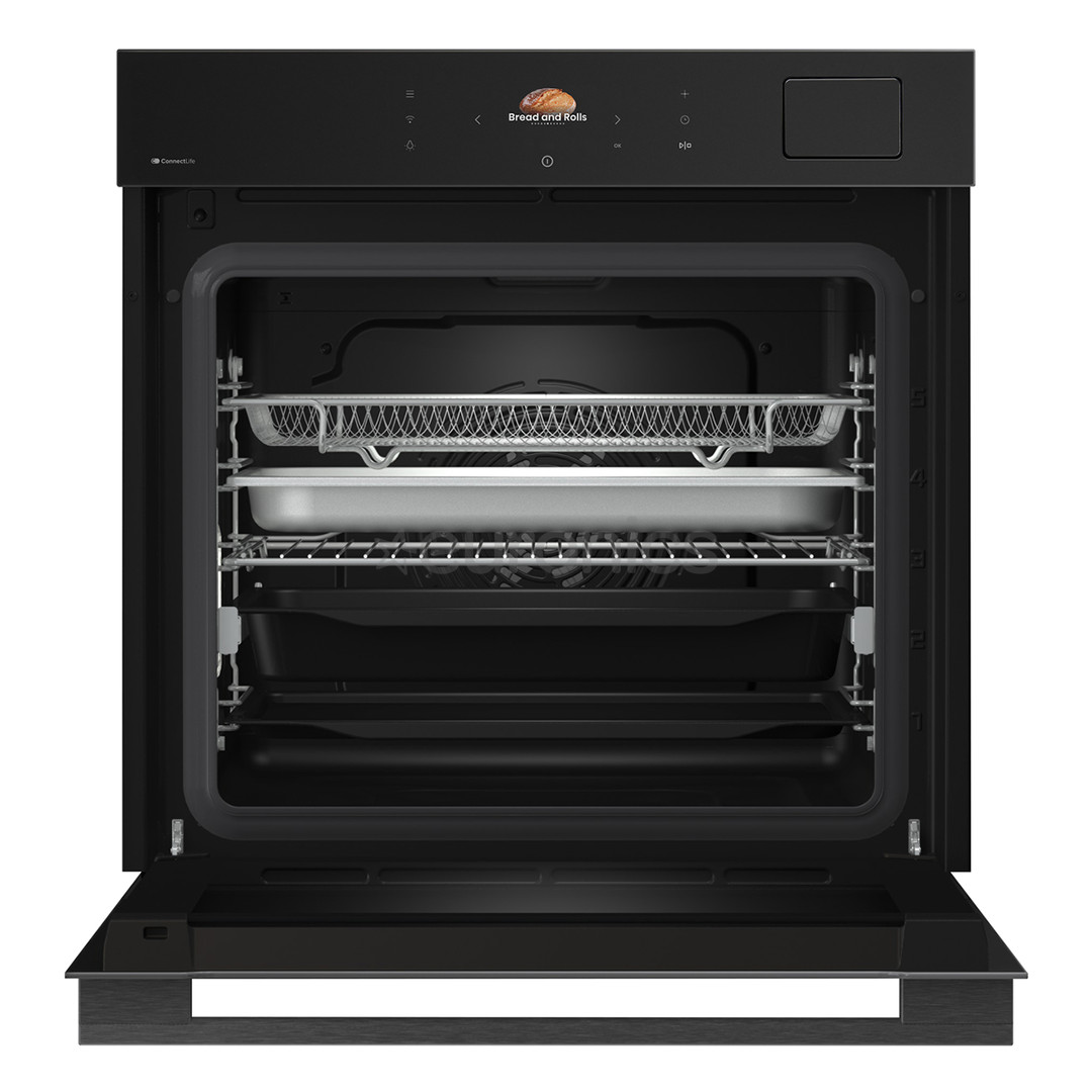 Hisense Hi8, 77 L, black - Built-in steam oven