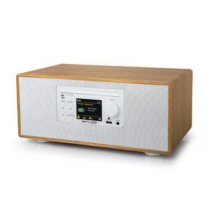 Muse M-695 DBTW, CD/FM/DAB+, pruun/valge - Muusikakeskus M-695DBTW