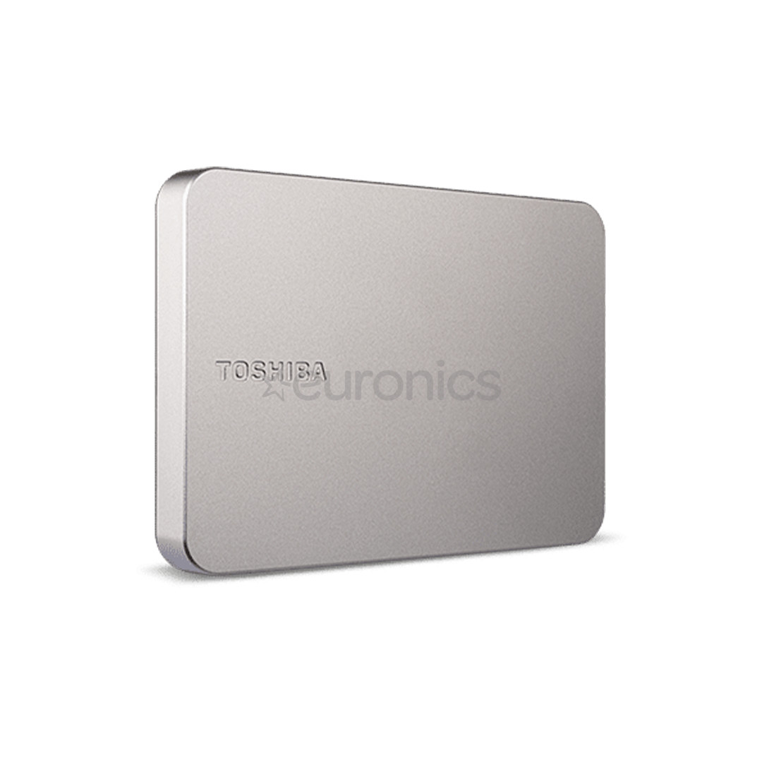 Toshiba Canvio Flex, 1 TB, hõbe - Väline kõvaketas
