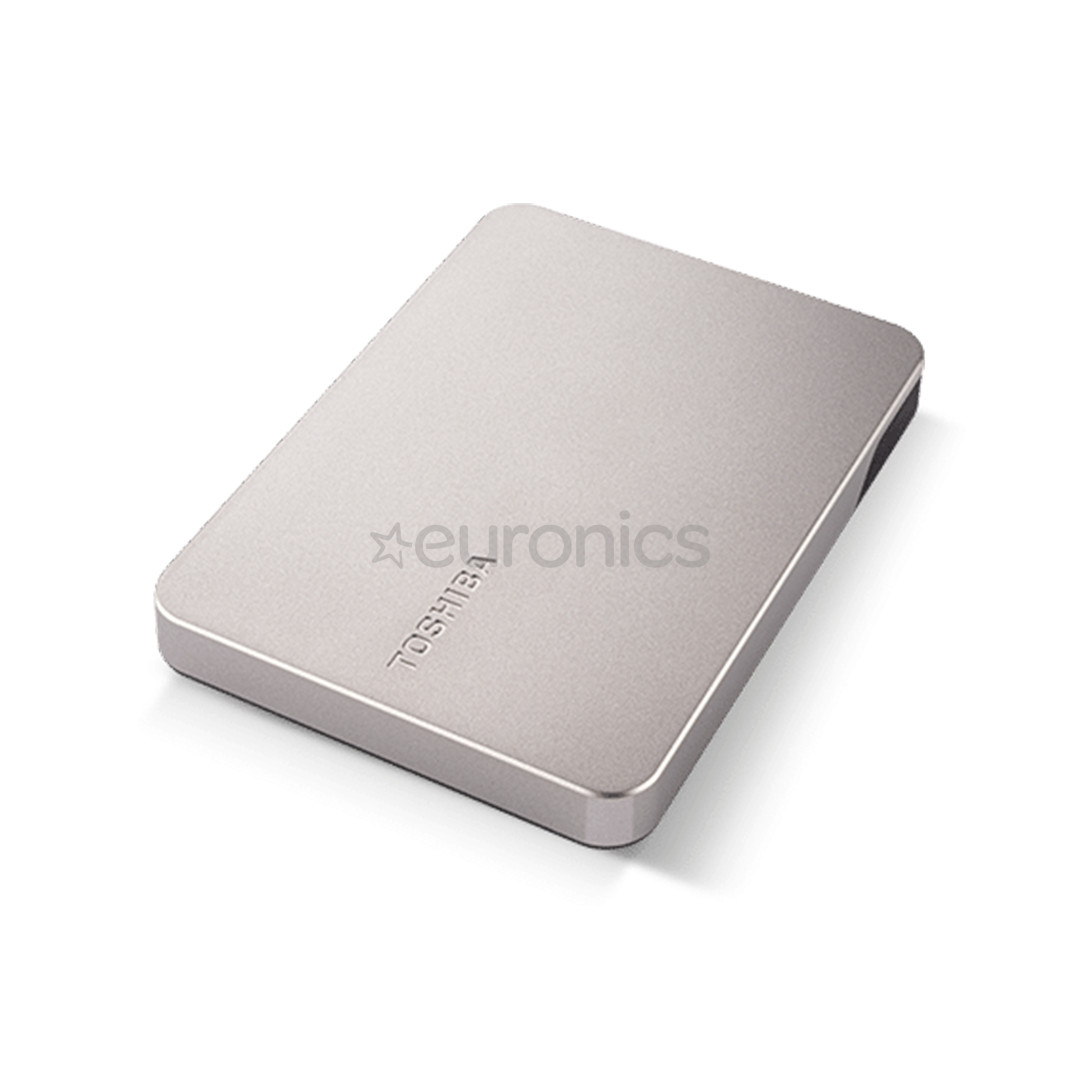 Toshiba Canvio Flex, 1 TB, hõbe - Väline kõvaketas