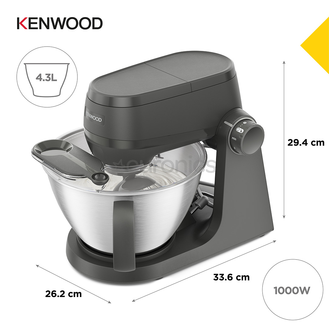 Kenwood Multi Tasker, 1000 W, black - Stand mixer