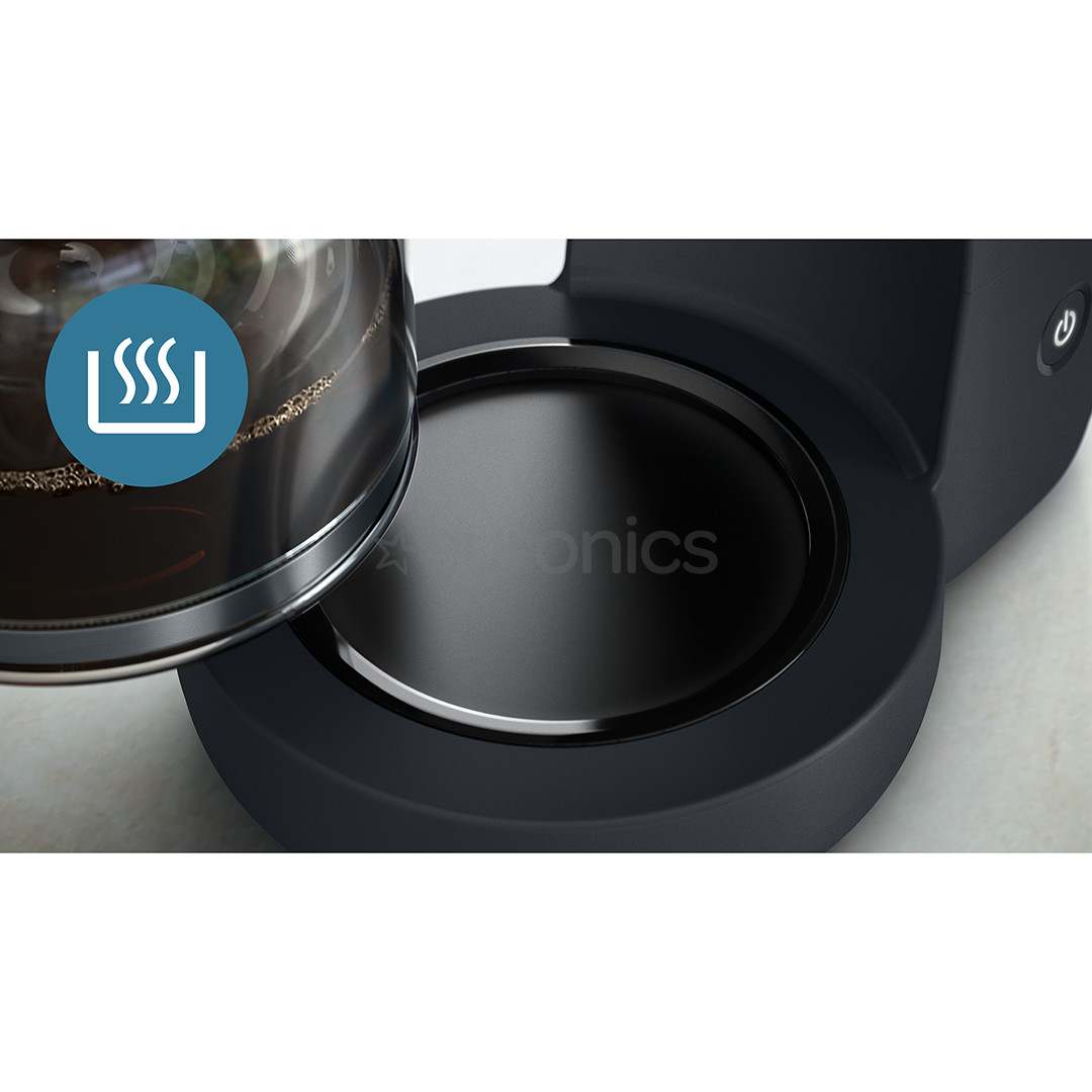 Philips 3000 Series, черный - Капельная кофеварка