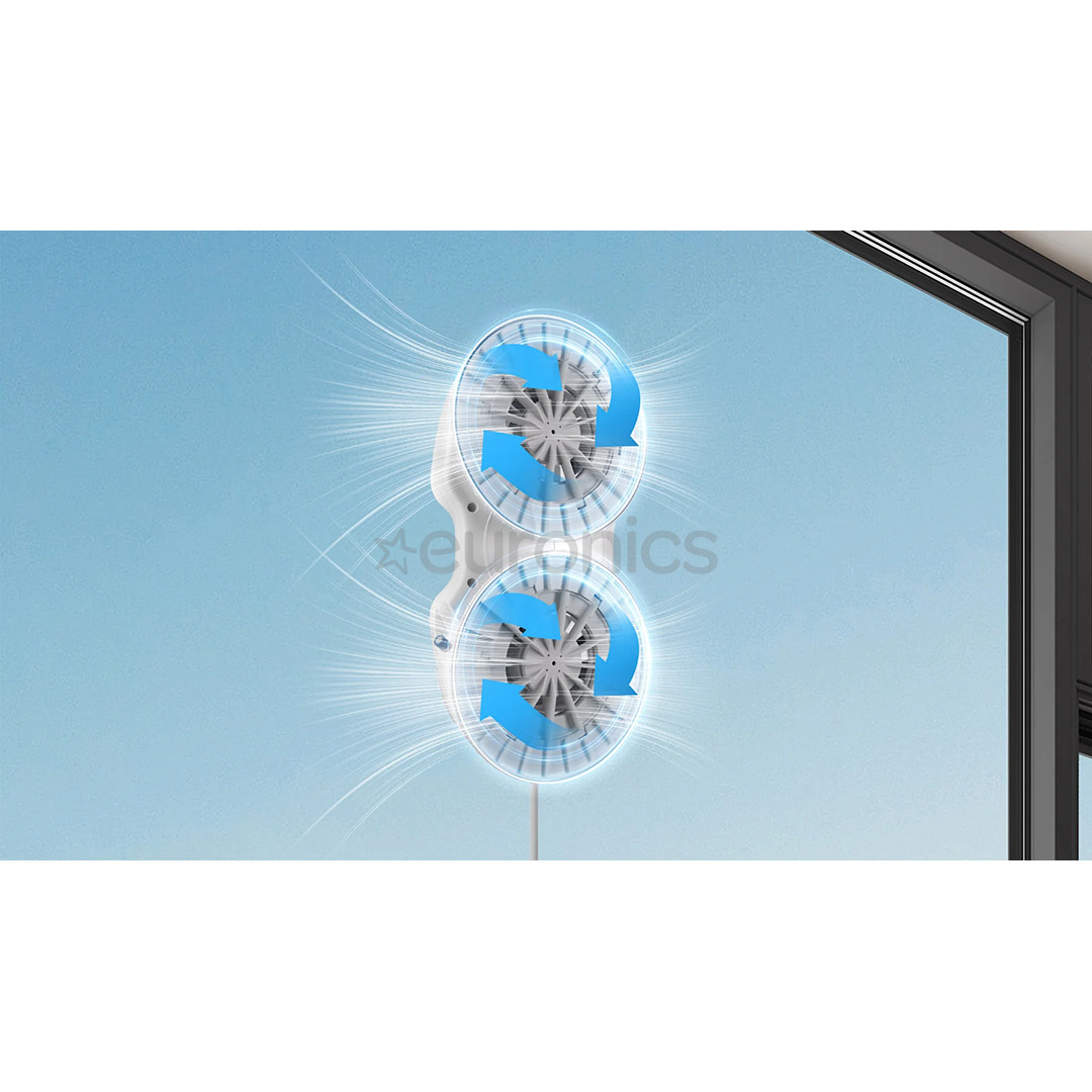 HUTT C65, valge - Aknapesurobot