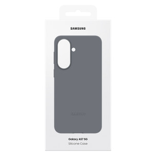 Samsung Silicone Case, Galaxy A57, серый - Чехол