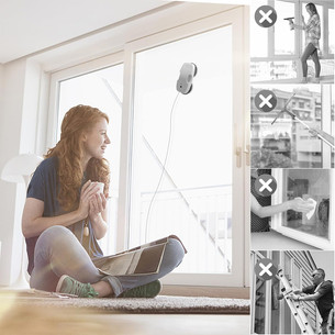 Hutt DDC56, valge - Aknapesurobot