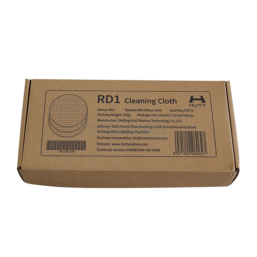 Hutt, 10 pcs - Cleaning pads for window cleaning robot