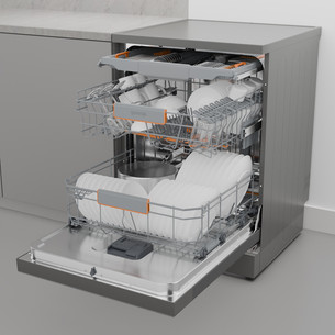 Gorenje G600, 16 nõudekomplekti, laius 59.9 cm, hõbedane - Eraldiseisev nõudepesumasin
