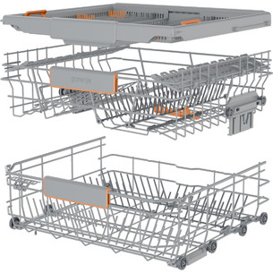 Gorenje G600, 16 nõudekomplekti, laius 59.9 cm, hõbedane - Eraldiseisev nõudepesumasin
