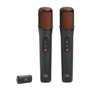JBL EasySing Mics, must - Juhtmevaba mikrofon JBLEASYSINGMICS