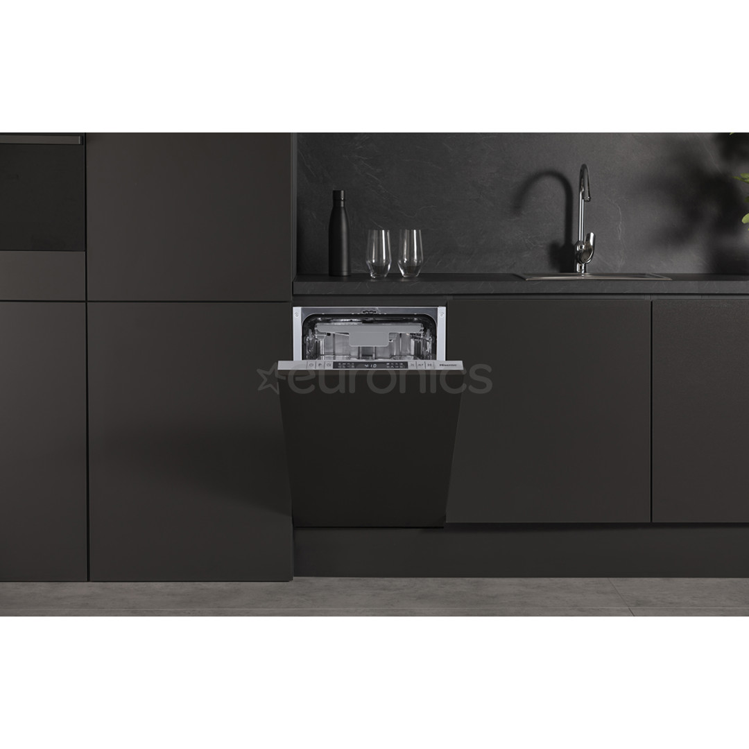 Hisense Hi4, 11 комплектов посуды, ширина 44,8 см - Интегрируемая посудомоечная машина