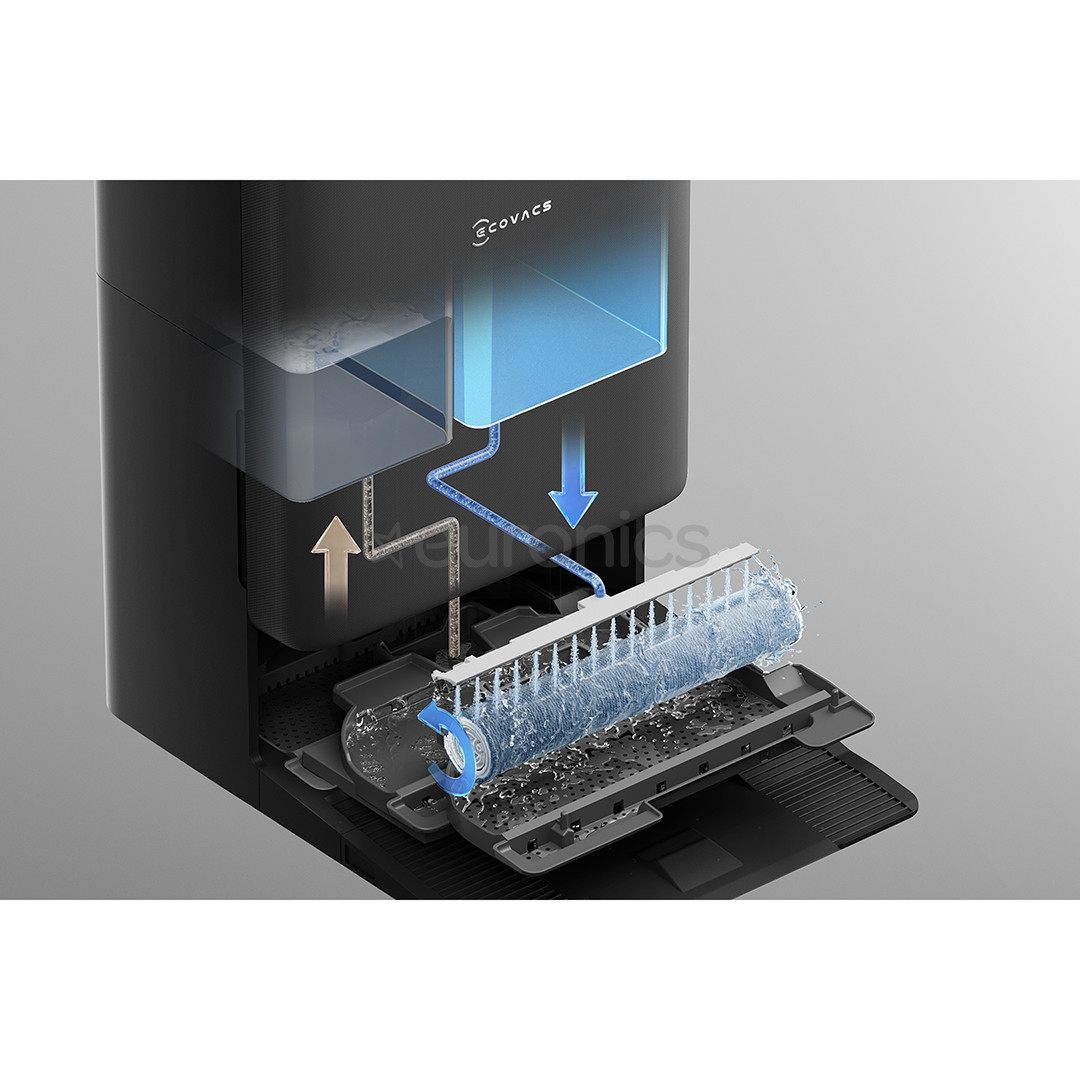Ecovacs Deebot T90 Pro Omni, märg- ja kuivpuhastus, must - Robottolmuimeja