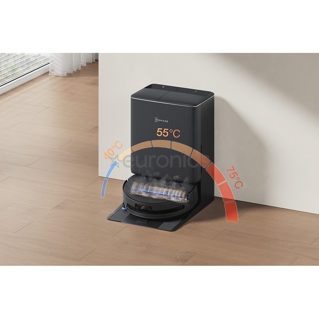 Ecovacs Deebot T90 Pro Omni, märg- ja kuivpuhastus, must - Robottolmuimeja