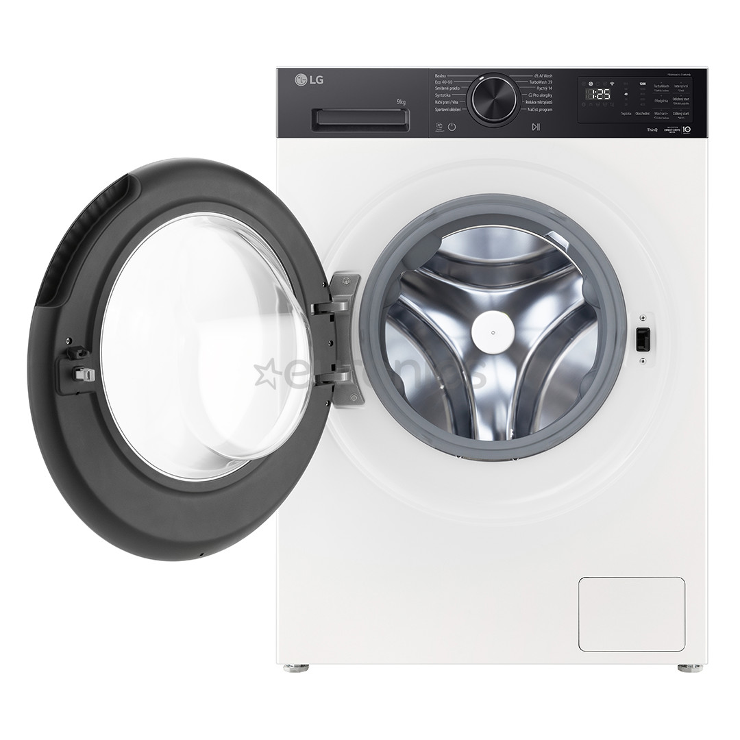 LG, 9 kg, sügavus 47.5 cm, 1200 p/min - Eestlaetav pesumasin