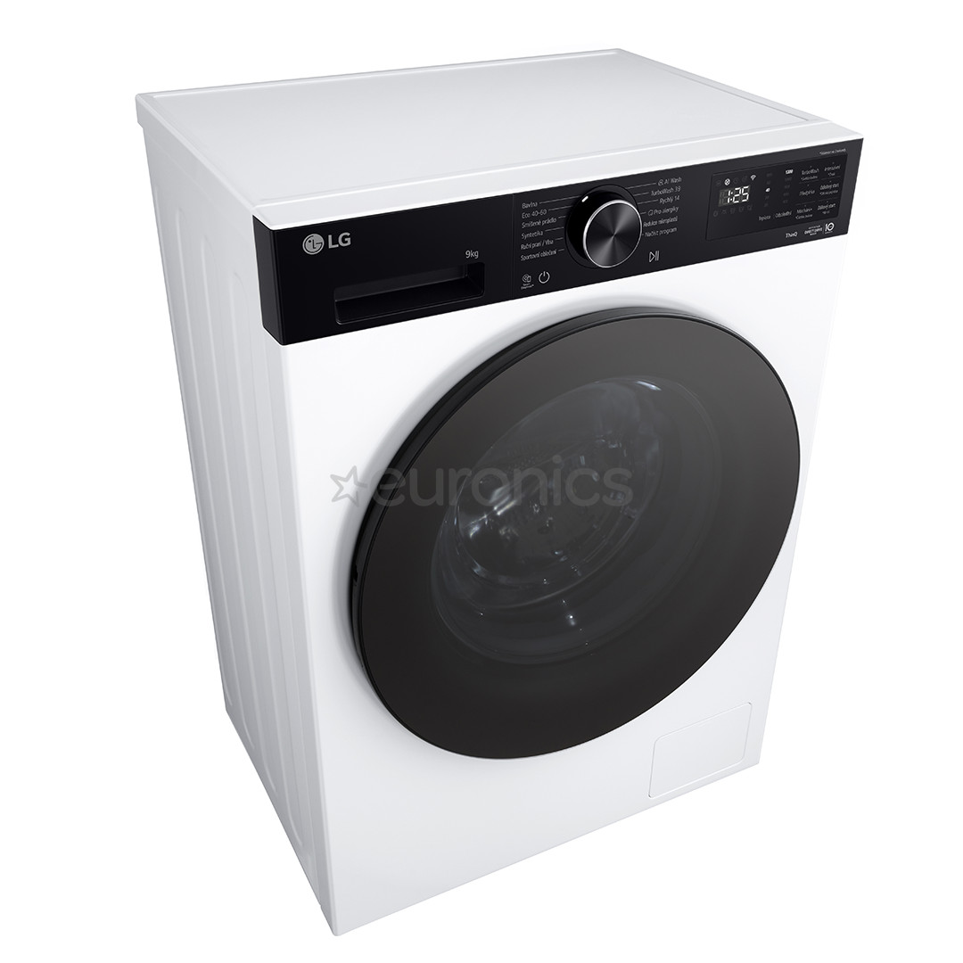 LG, 9 kg, sügavus 47.5 cm, 1200 p/min - Eestlaetav pesumasin