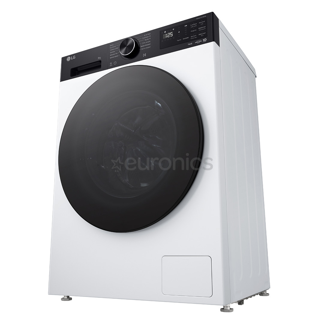 LG, 9 kg, sügavus 47.5 cm, 1200 p/min - Eestlaetav pesumasin