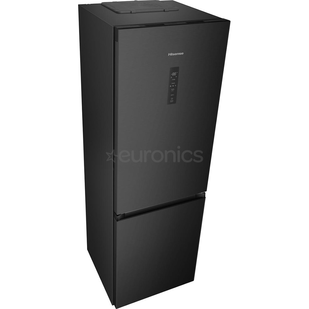 Hisense Hi3, Total No Frost, 330 L, height 186 cm, black - Refrigerator