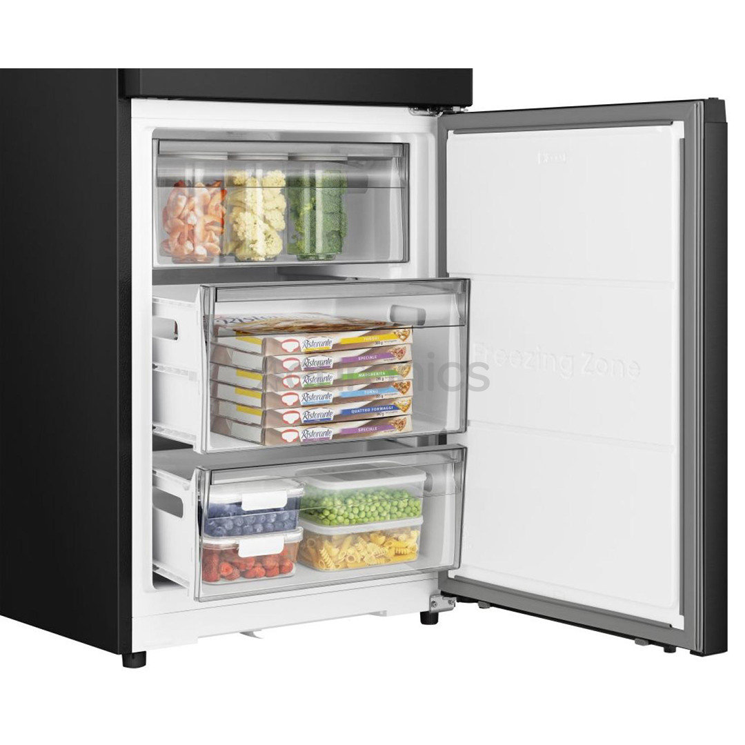 Hisense Hi3, Total No Frost, 330 L, height 186 cm, black - Refrigerator