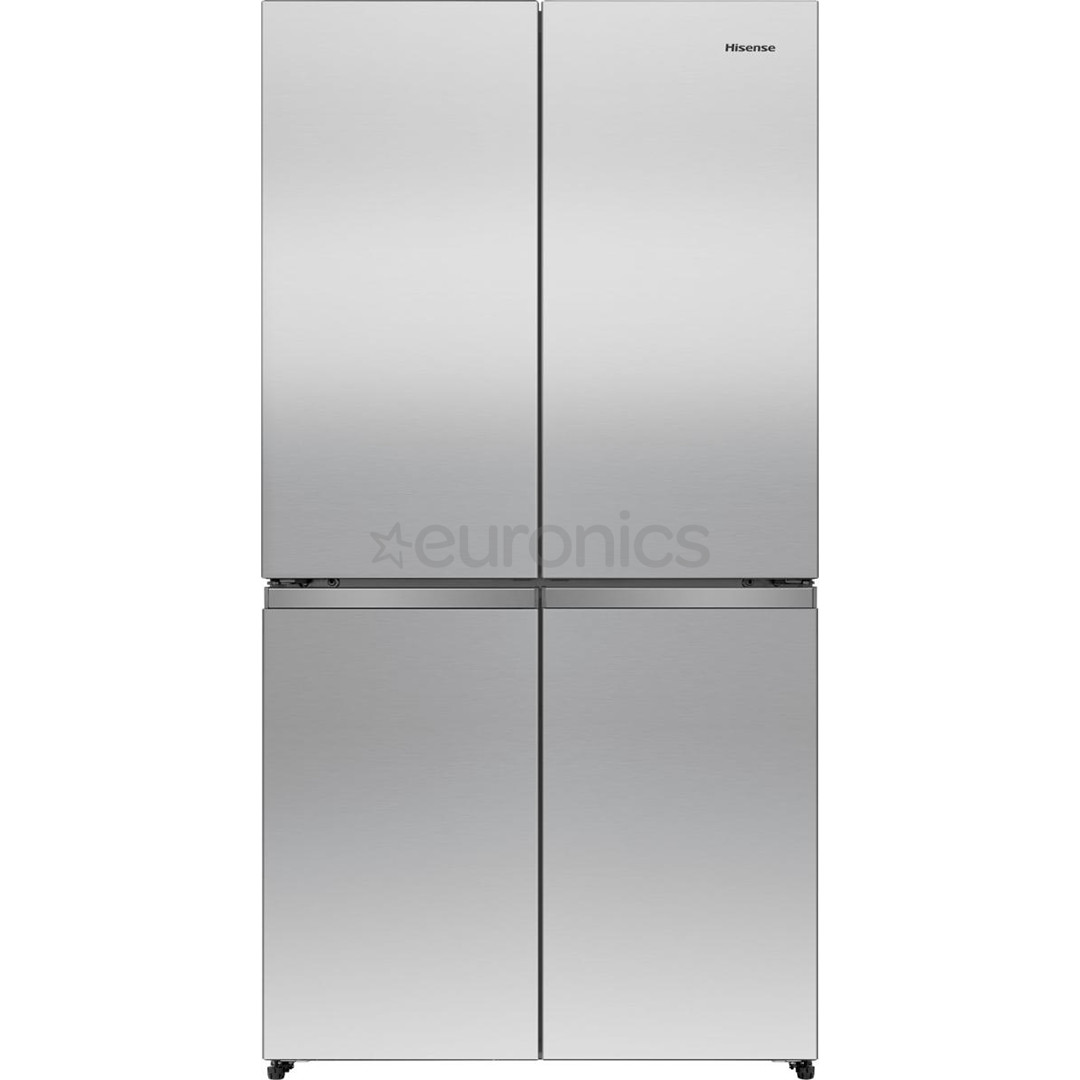 Hisense, Total No Frost, 647 л, высота 179 см, серый - SBS-холодильник