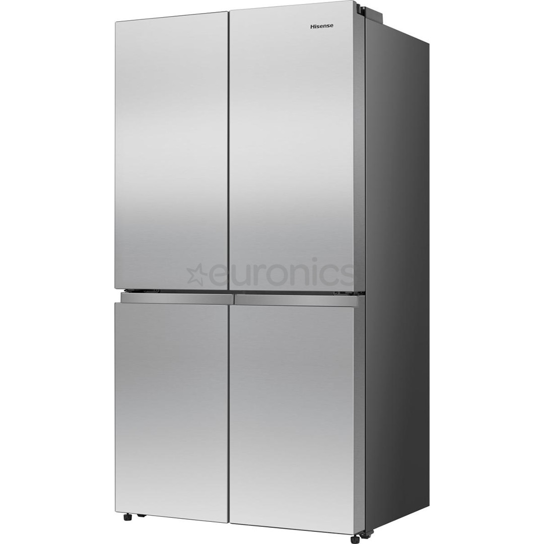 Hisense, Total No Frost, 647 л, высота 179 см, серый - SBS-холодильник