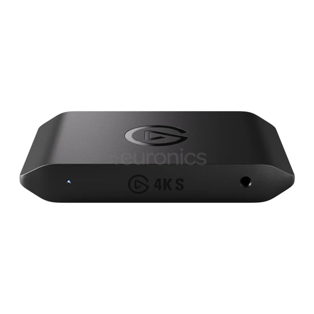 Elgato 4K S, must - Salvestuskaart