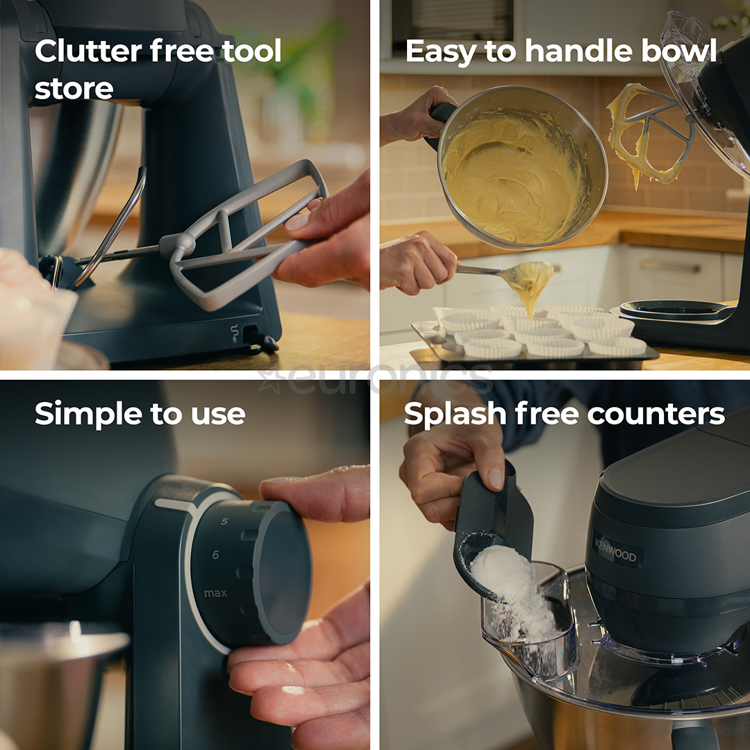 Kenwood Multi Tasker, 1000 W, hall - Köögikombain