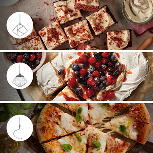 Kenwood Multi Tasker, 1000 W, hall - Köögikombain