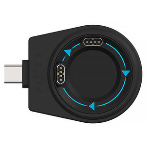 Fixed USB-C Charging Adapter, Garmin Smart Watch, black - Charger