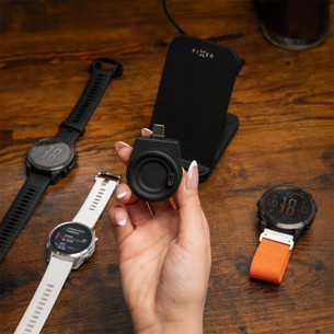 Fixed USB-C Charging Adapter, Garmin Smart Watch, black - Charger