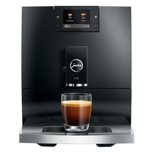 JURA C9 Piano Black (EA), must - Espressomasin