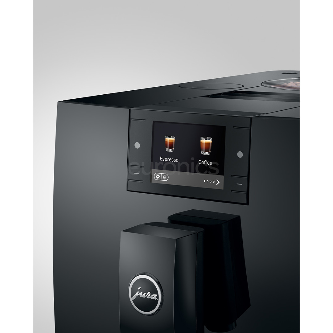 JURA C9 Piano Black (EA), must - Espressomasin
