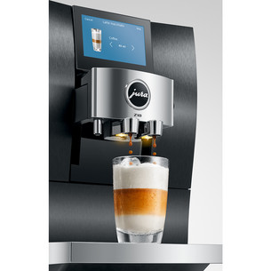 JURA Z10 Aluminium Black (EB), черный - Кофемашина