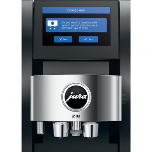 JURA Z10 Aluminium Black (EB), черный - Кофемашина