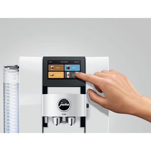 JURA Z10 Aluminium White (EB), белый - Кофемашина