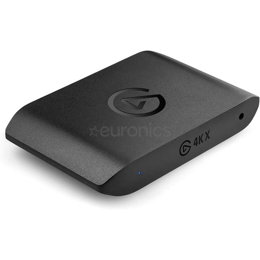 Elgato 4K X, must - Salvestuskaart