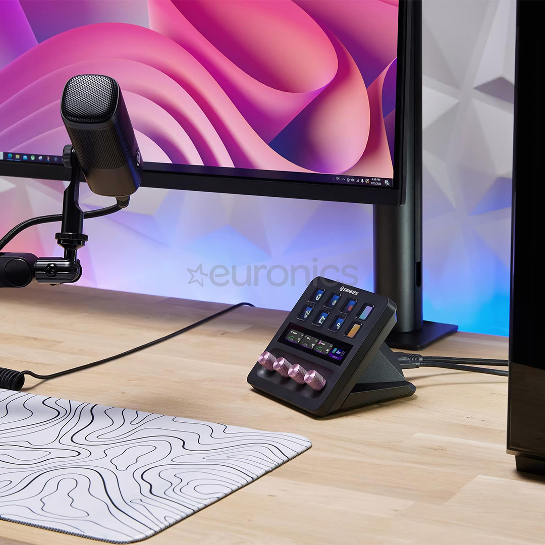 Elgato XLR Dock MK.2, Stream Deck+, must - Tarvik