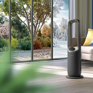 Philips Air Performer 9000 Series, 4-ühes, 2200 W, hall – Õhupuhasti, ventilaator, kütteseade ja õhuniisutaja