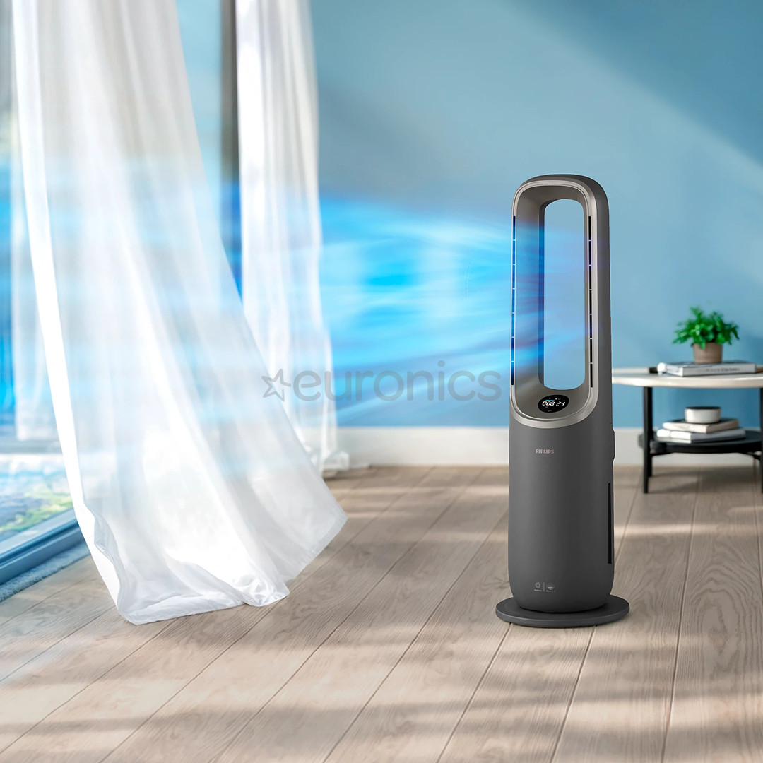 Philips Air Performer 9000 Series, 4-ühes, 2200 W, hall – Õhupuhasti, ventilaator, kütteseade ja õhuniisutaja