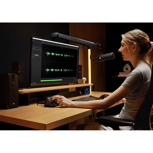 Elgato Wave XLR MK.2, must - integreeritud mikrofoniliides