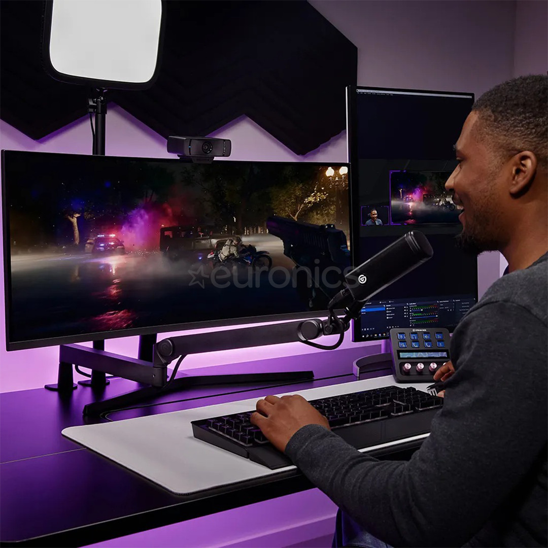 Elgato Wave Mic Arm Pro (Low Profile), must – Mikrofoni statiiv