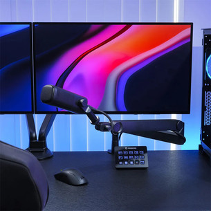 Elgato Wave Mic Arm Pro (Low Profile), must – Mikrofoni statiiv