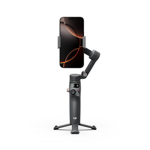 DJI Osmo Mobile 8 Standard Combo, must - Telefoni käsistatiiv