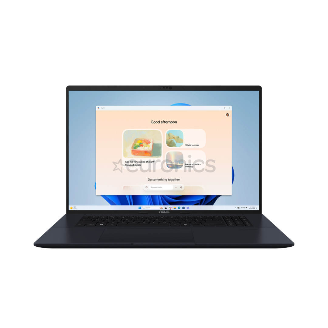 Asus Vivobook 18, 18'', WUXGA, 144 Гц, Ryzen AI 7, 16 ГБ, 1 ТБ, ENG, синий - Ноутбук