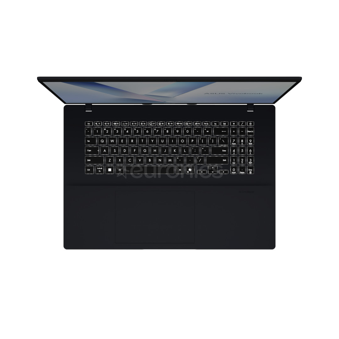 Asus Vivobook 18, 18'', WUXGA, 144 Гц, Ryzen AI 7, 16 ГБ, 1 ТБ, ENG, синий - Ноутбук