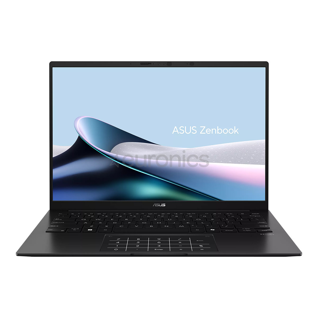Asus Zenbook 14 OLED, 14'', WUXGA, OLED, Ryzen AI 5, 16 ГБ, 1 ТБ, ENG, черный - Ноутбук