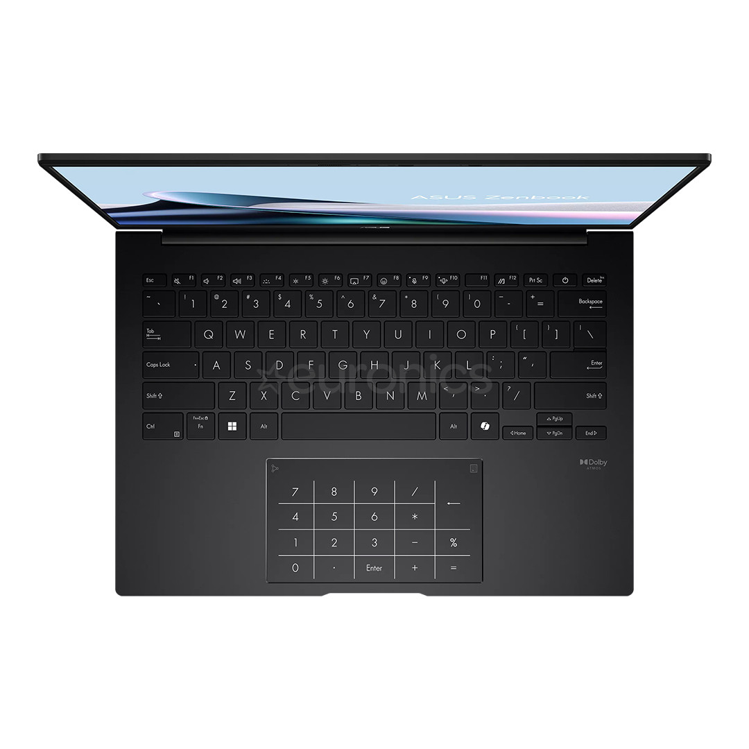 Asus Zenbook 14 OLED, 14'', WUXGA, OLED, Ryzen AI 5, 16 ГБ, 1 ТБ, ENG, черный - Ноутбук