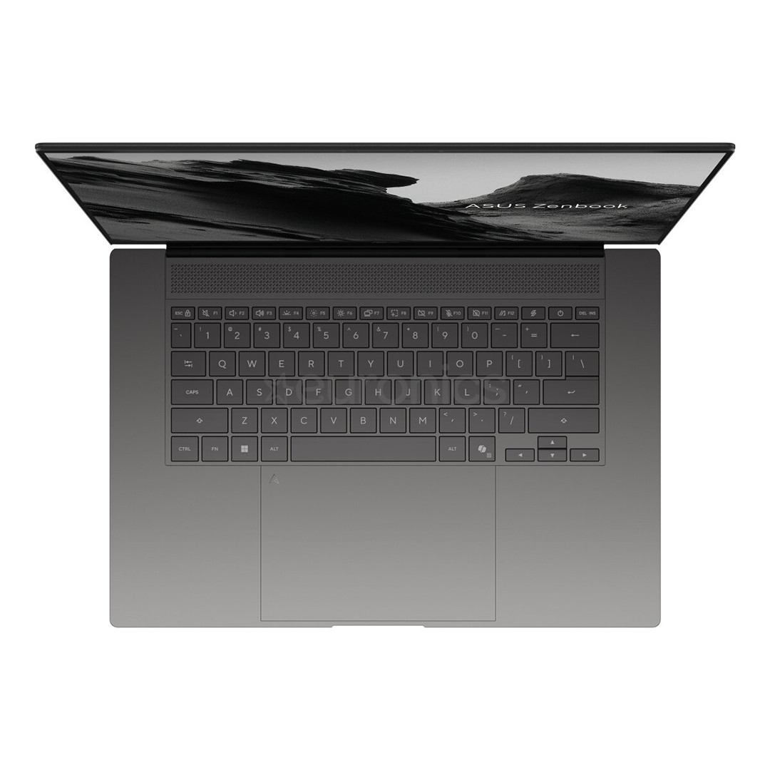 Asus Zenbook S 16 OLED, 16'', 3K, OLED, 120 Гц, Ryzen AI 9, 32 ГБ, 1 ТБ, ENG, серый - Ноутбук