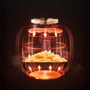 Tefal Easy Fry Infrared, 2180 W, 7 L, black - Air fryer