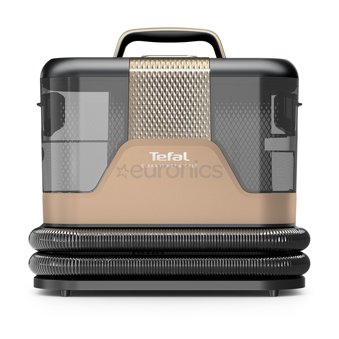 Tefal Clean It Hot & Cold, must/vask - Tekstiilipesur